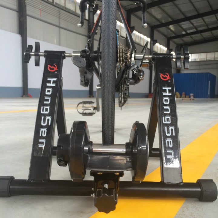 PLATAFORMA DE CICLISMO PARA INTERIORES, SOPORTE DE ENTRENAMIENTO DE BICICLETA CON CONTROLADOR DE CABLE, RODILLO DE CICLISMO INTELIGENTE, 24-28 PULGADAS - Imagen 8