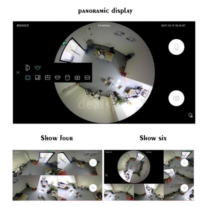 CAMARA AMPOLLETA MONITOREO VISION 360 HD WIFI - Imagen 3