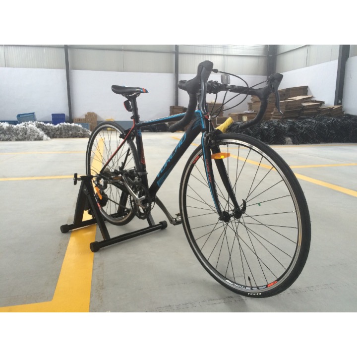 PLATAFORMA DE CICLISMO PARA INTERIORES, SOPORTE DE ENTRENAMIENTO DE BICICLETA CON CONTROLADOR DE CABLE, RODILLO DE CICLISMO INTELIGENTE, 24-28 PULGADAS - Imagen 2