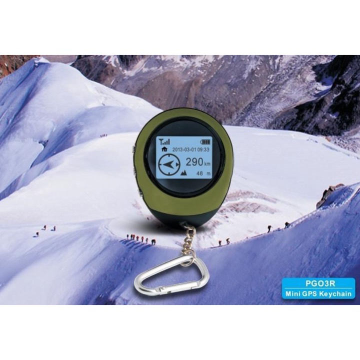 MINI RECEPTOR DE NAVEGACION GPS PORTATIL LOCALIZADOR DE UBICACION USB RECARGABLE CON BRUJULA ELECTRONICA PARA VIAJES AL AIRE LIBRE - Imagen 3