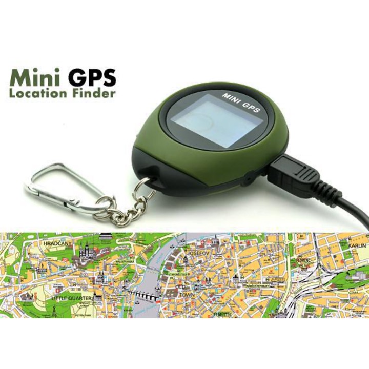 MINI RECEPTOR DE NAVEGACION GPS PORTATIL LOCALIZADOR DE UBICACION USB RECARGABLE CON BRUJULA ELECTRONICA PARA VIAJES AL AIRE LIBRE - Imagen 7
