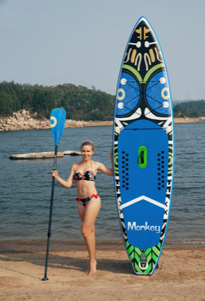 TABLA PADDLE SURF INFLABLE FAYEAN MONKEY 335 X 83 X 15 CM - Imagen 4