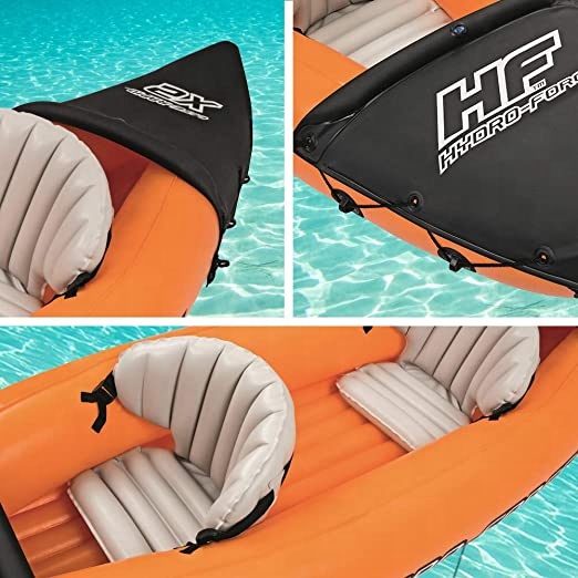 KAYAK INFLABLE DOBLE MARCA BESTWAY MODELO HYDRO FORCE LITE RAPID - Imagen 4
